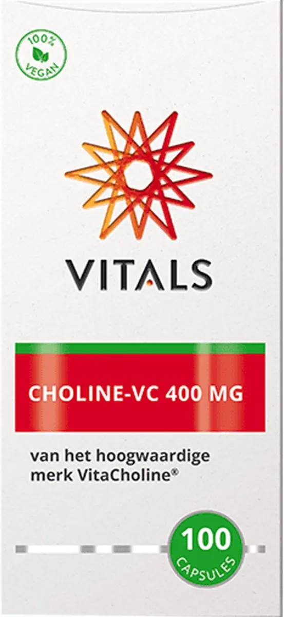 Vitals Choline-VC 400mg 100 Capsules