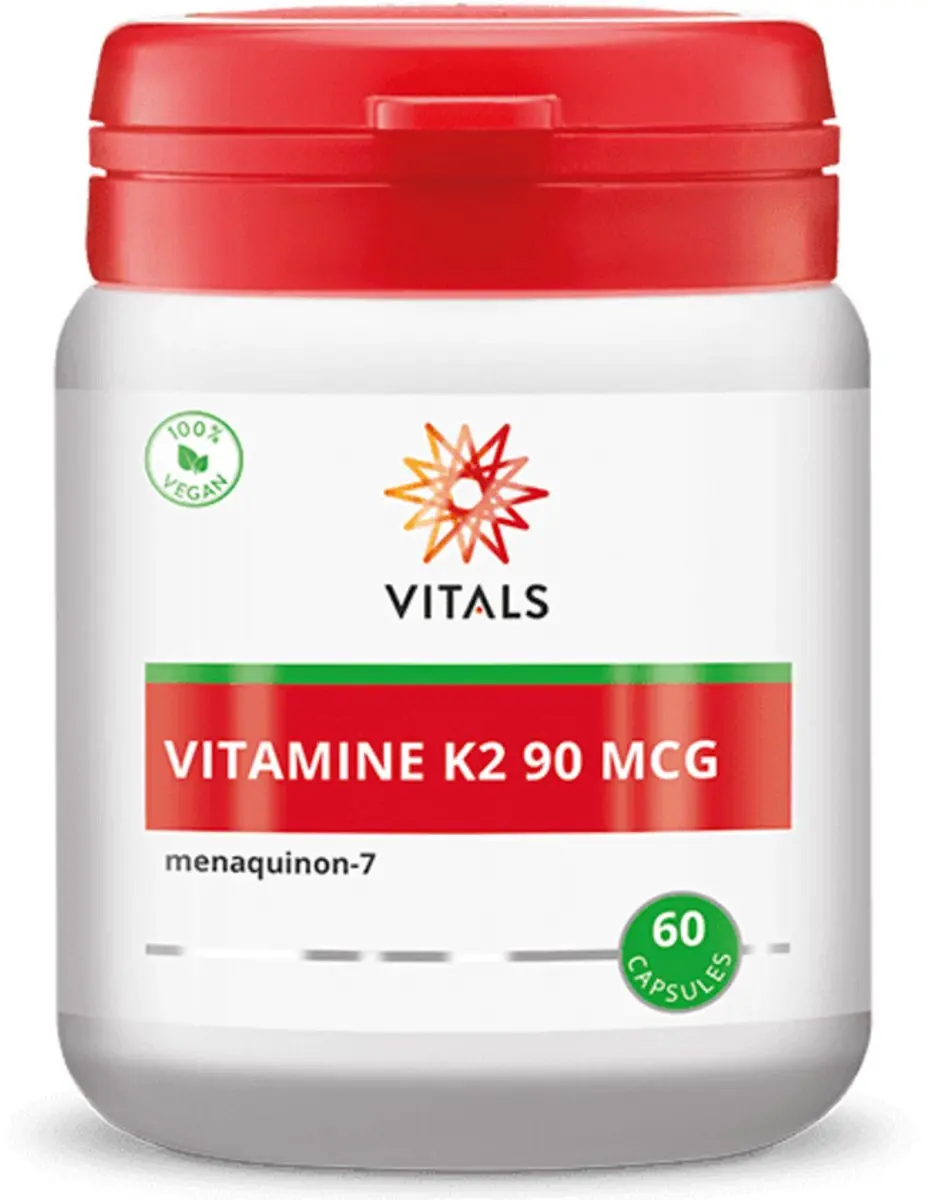 Vitals Vitamine K2 90mcg - 120 Capsules