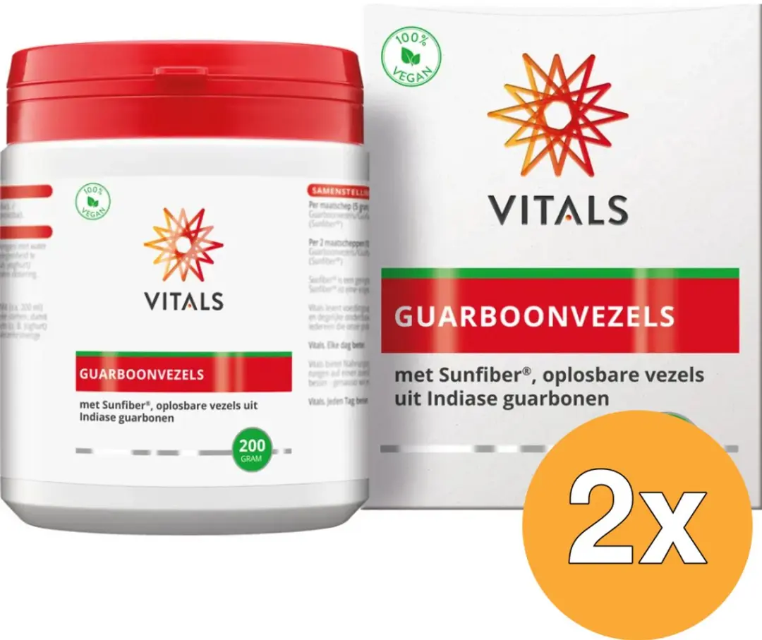 Vitals Guarboonvezels 400g (2x200g)