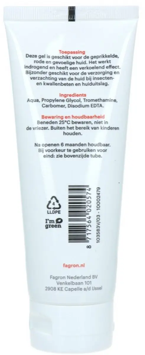 Fagron Carbomeerwatergel 1% FNA 100g