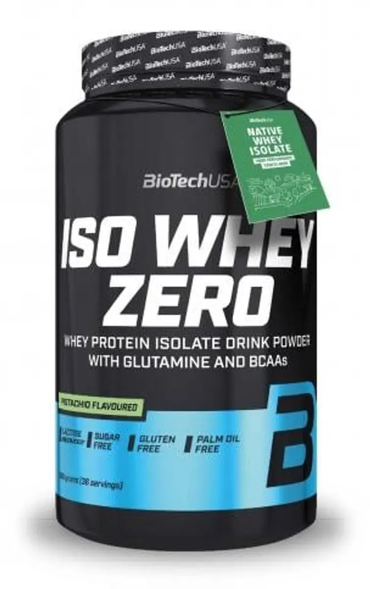 BioTechUSA ISO WHEY Zero 908g Pistache