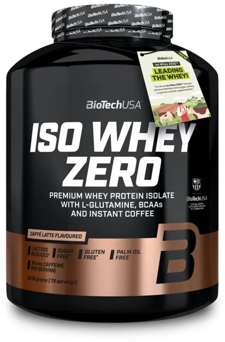 BioTechUSA Iso Whey Zero Caffé Latte 1816g