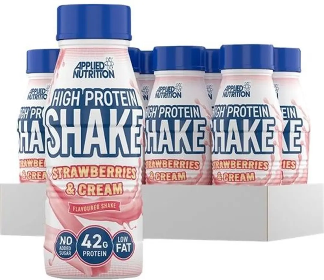 Applied Nutrition Protein Shake RTD 500ml - 8 Stuks - Aardbei