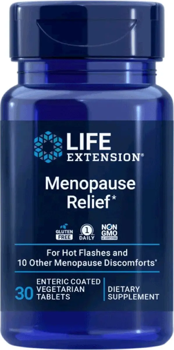Life Extension Menopauze Relief 30 Tabletten