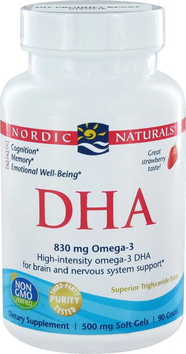 Nordic Naturals DHA 90 softgels