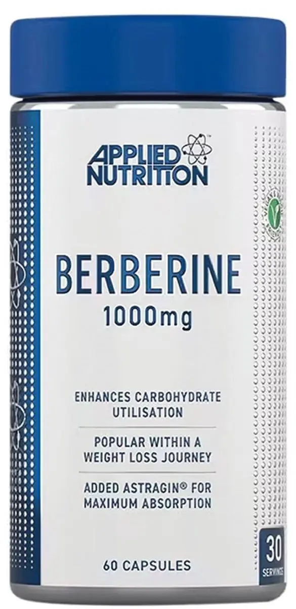 Applied Nutrition Berberine 1000mg 60 Capsules