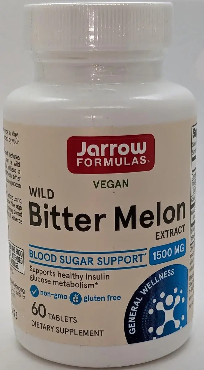 Jarrow Formulas Wild Bitter Melon Extract 60 tabletten - 750mg