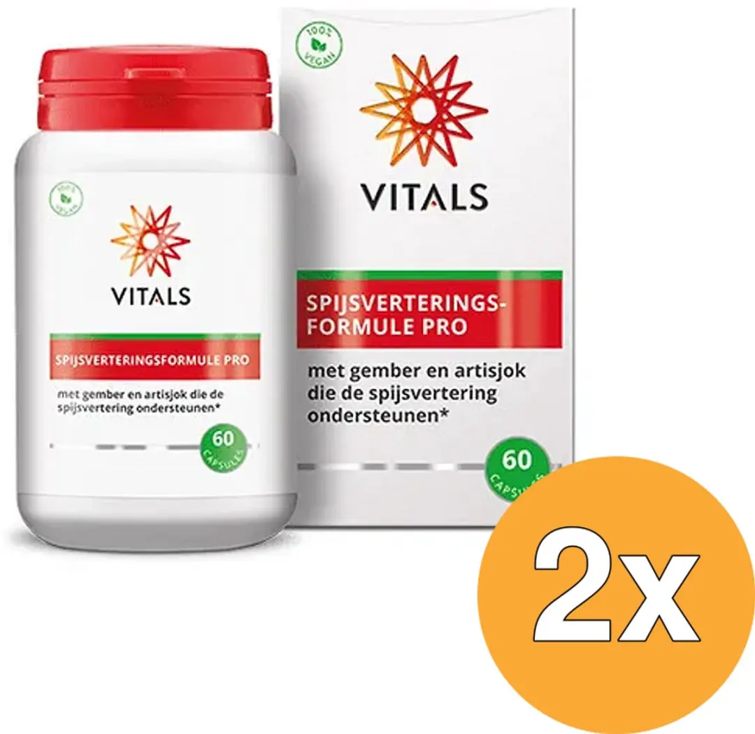 Vitals Spijsverteringsformule Pro 120 Capsules