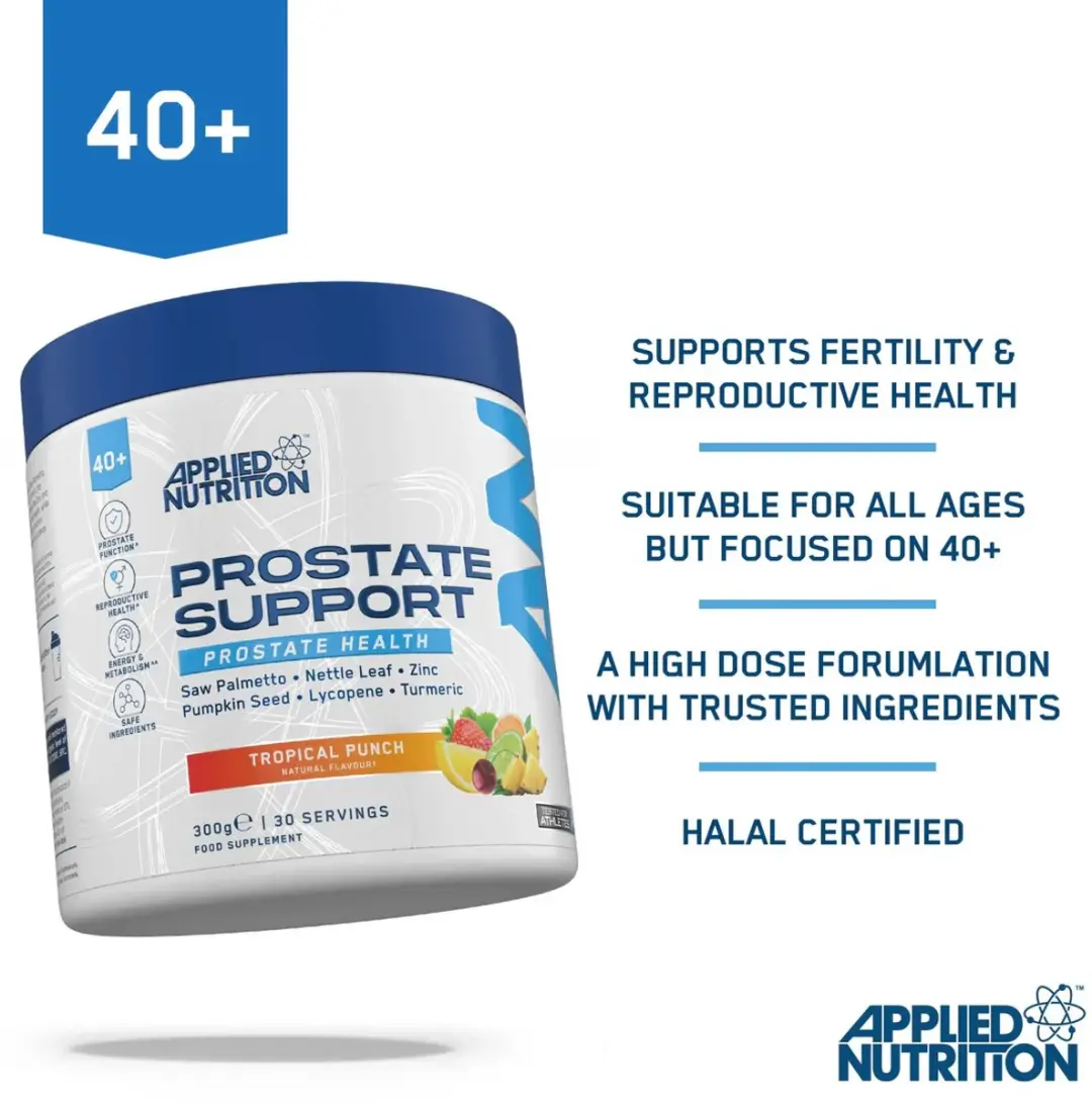 Applied Nutrition Prostate Support Tropical Punch - 30 Porties