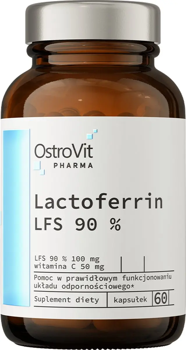 OstroVit Lactoferrin LFS 90% - 60 Capsules