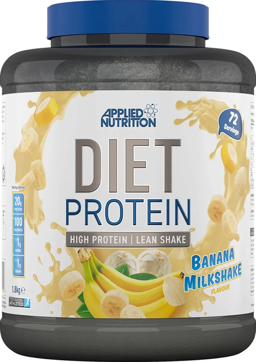 Applied Nutrition Diet Whey Eiwitpoeder 1800g - Bananensmaak