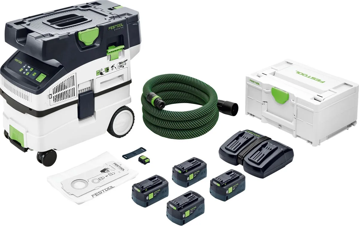 Festool CTLC MIDI I-Plus Accustofzuiger 2x18V