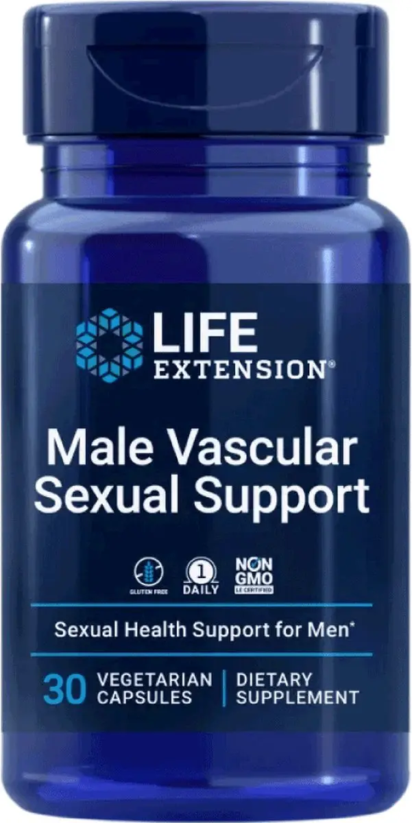 Life Extension Male Vascular Sexual Support 30 Capsules