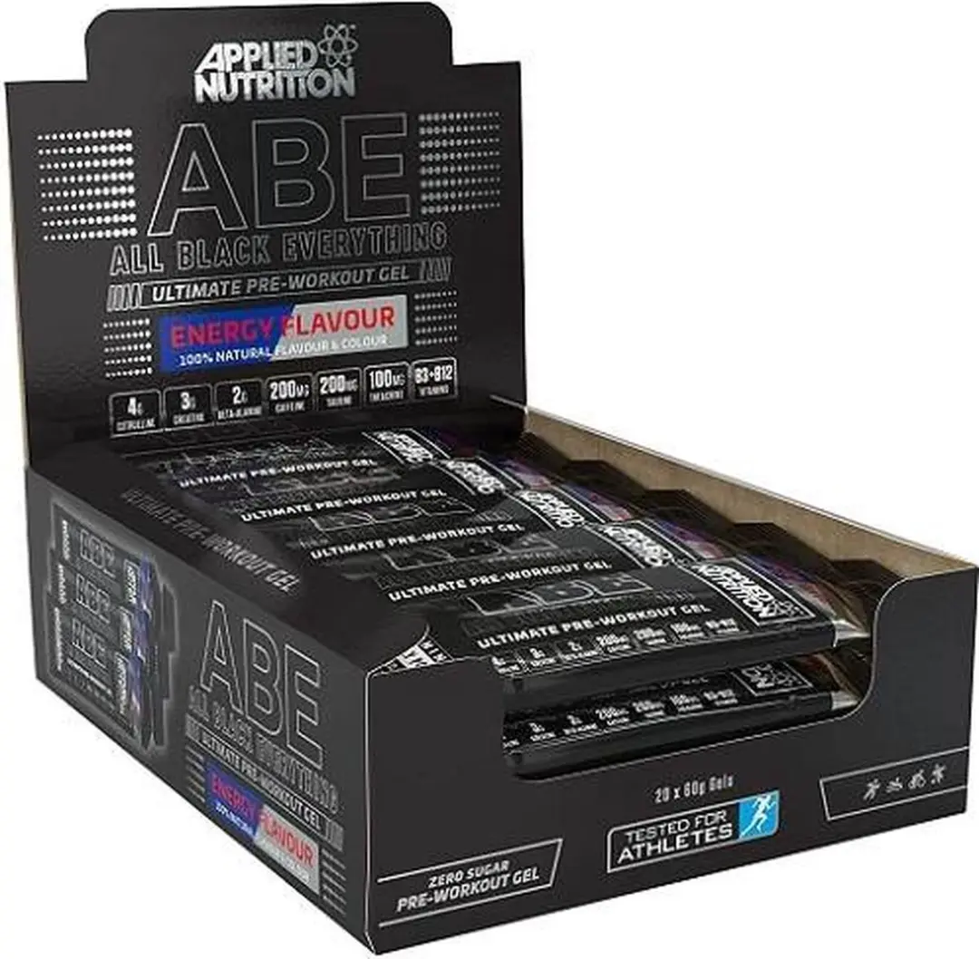 Applied Nutrition ABE Ultimate Pre-Workout Gel Icy Blue Raz - 20x60g