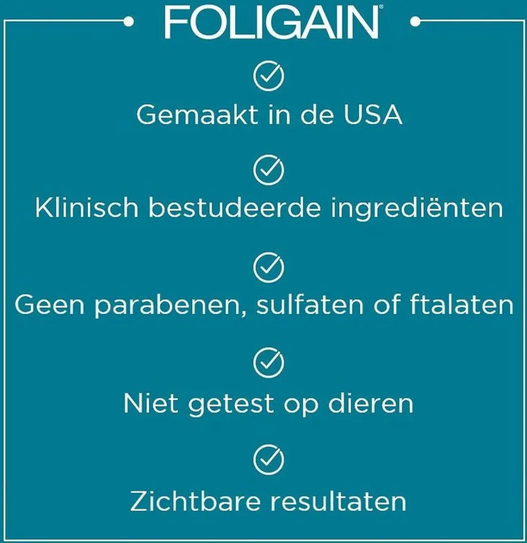 Foligain Anti-Haaruitval Shampoo Mannen 473ml