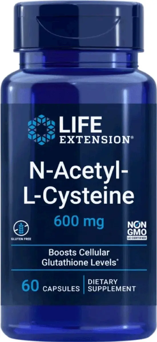 Life Extension N-Acetyl-L-Cysteine NAC 600mg