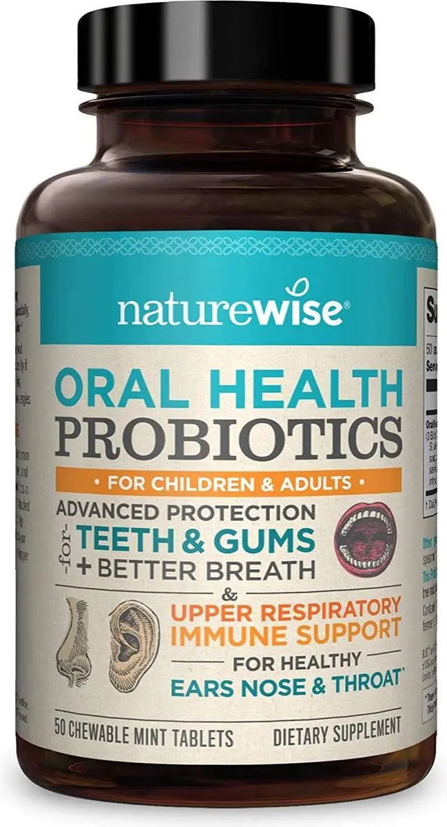 NatureWise Biotica Mondgezondheid 50 Tabletten
