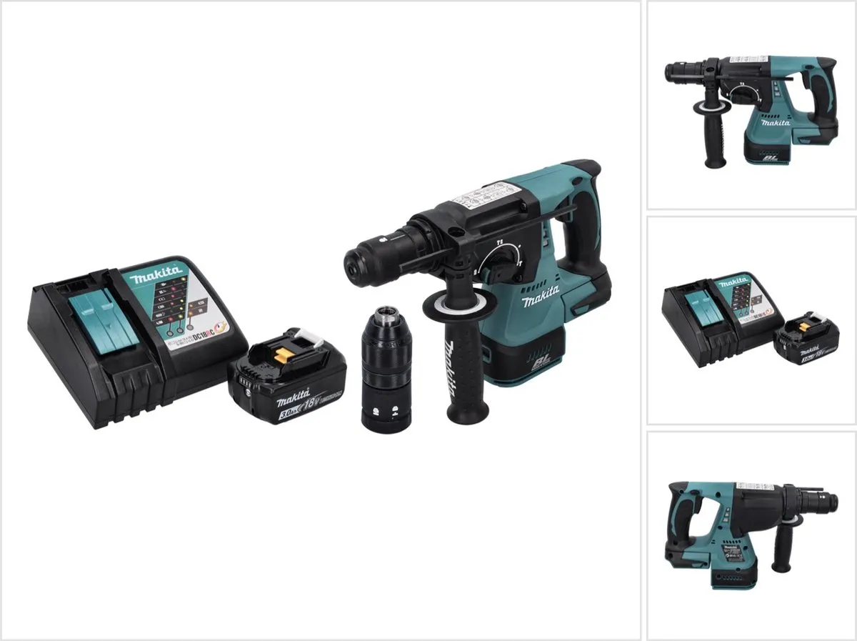 Makita DHR243RF1 Accu-boorhamer 18V SDS-plus