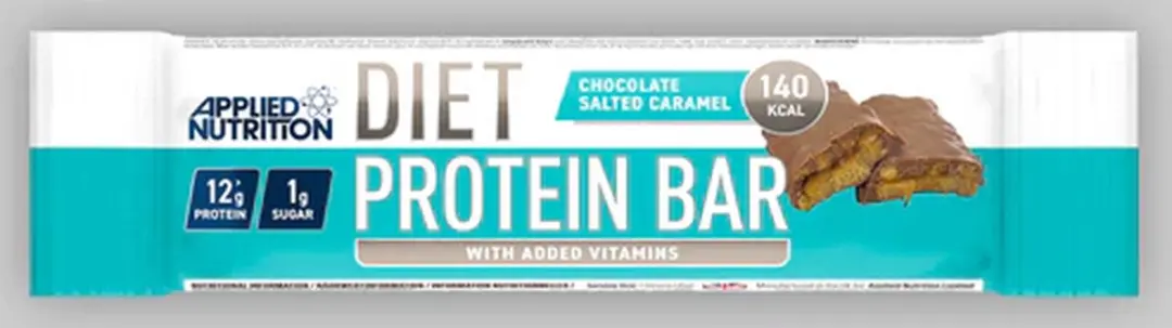 Applied Nutrition Diet Protein Bar 12x - 540g - Chocolade Zout Karamel