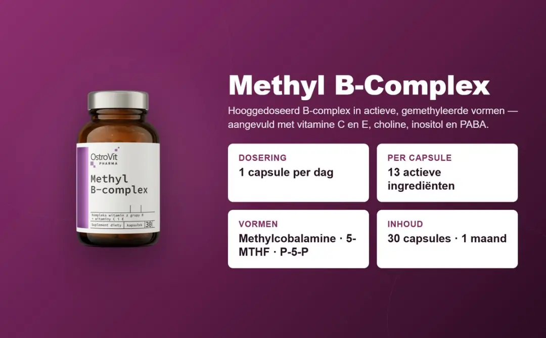 OstroVit Methyl B-Complex 30 Capsules