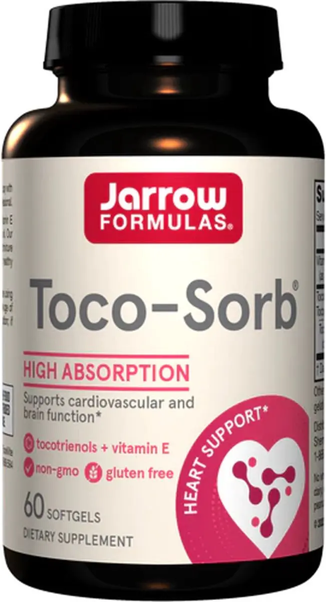 Jarrow Formulas Toco-Sorb Mixed Tocotrienols & Vitamine E