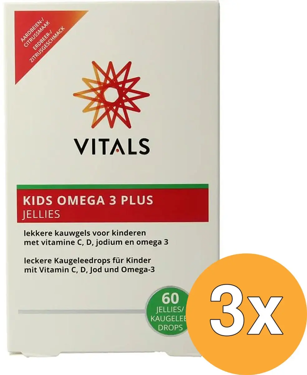 Vitals Kids Omega 3 Plus Jellies