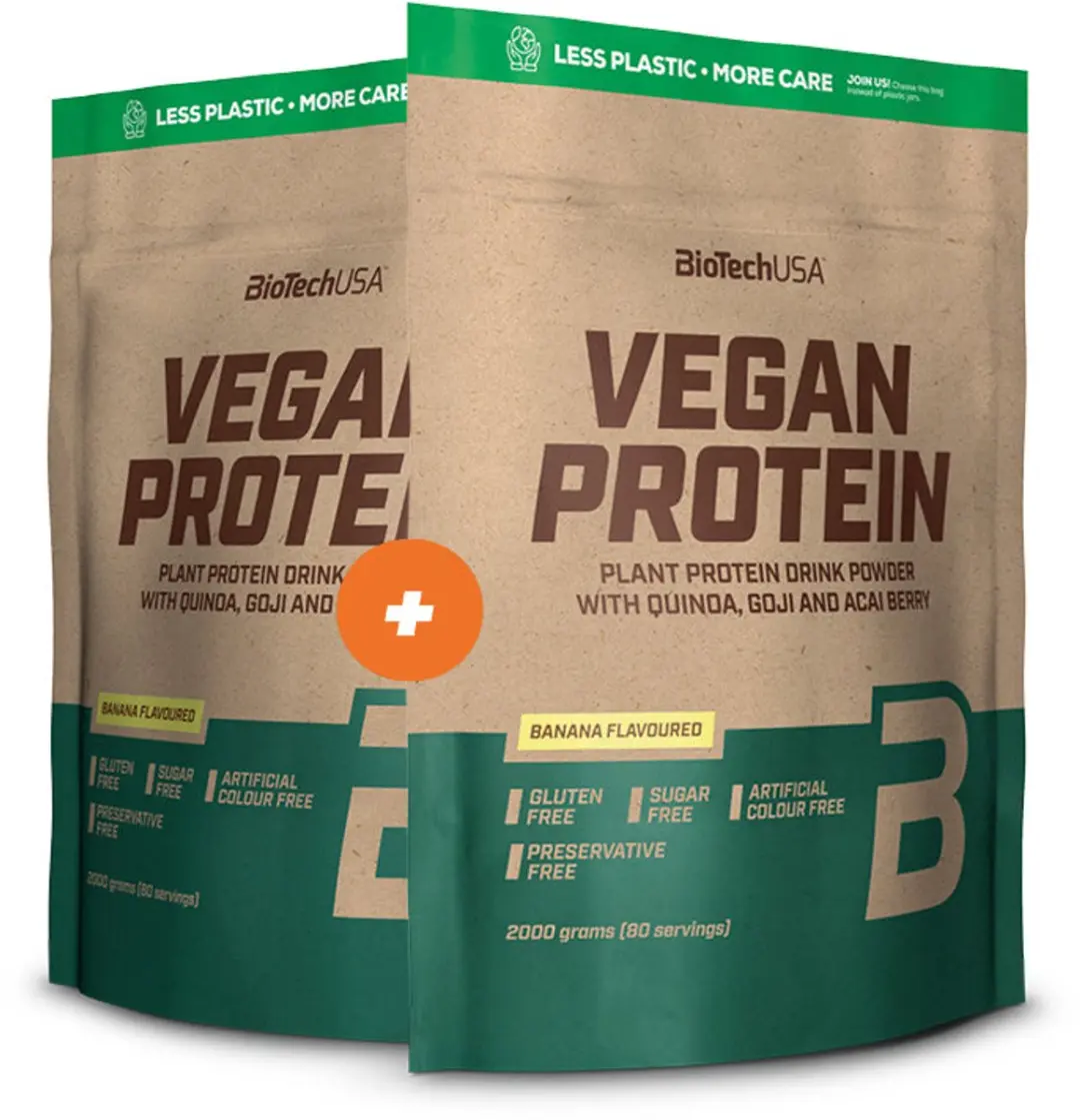 BioTechUSA Vegan Protein Chocolade-Kaneel 2kg