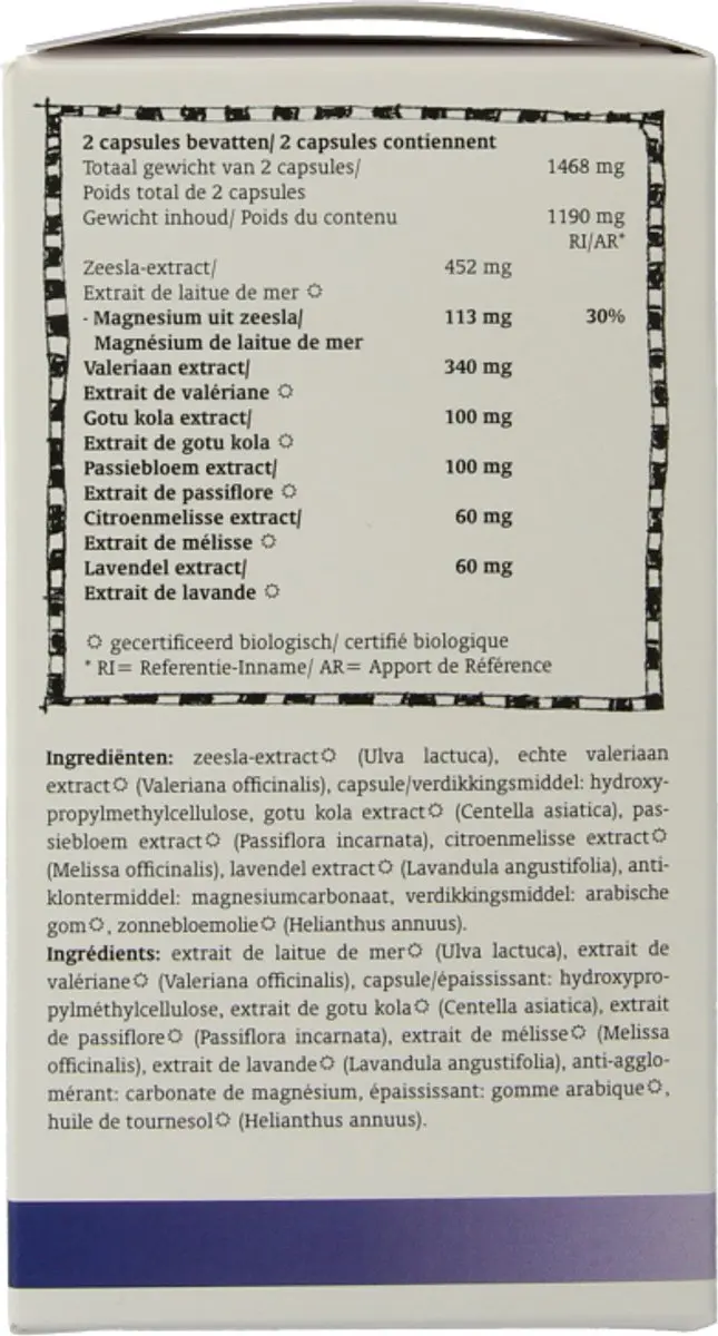 Royal Green Sleep Biologisch 60 Vegacapsules