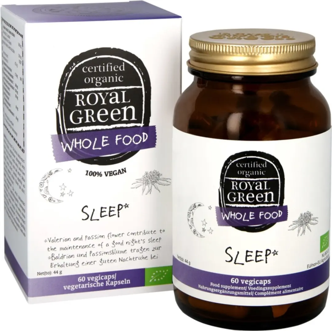 Royal Green Sleep Biologisch 60 Vegacapsules