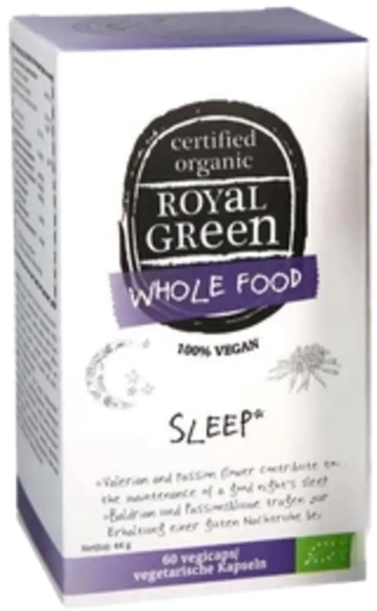 Royal Green Sleep Biologisch 60 Vegacapsules