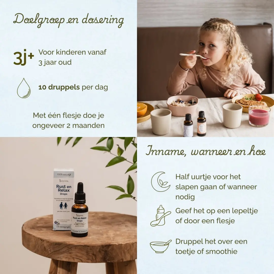 Laveen Rust en Relax Druppels 30ml - Vegan