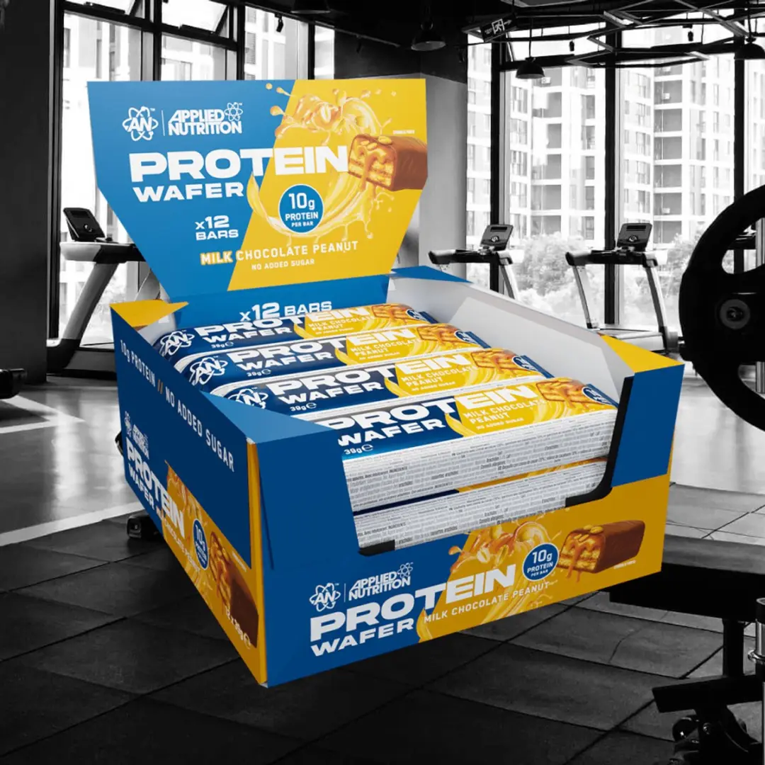 Applied Nutrition Protein Wafer 12x39g - Melkchocolade Pinda