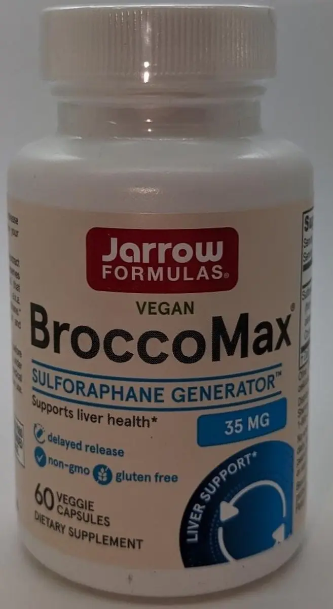 Jarrow Formulas BroccoMax 60 Capsules - 35mg