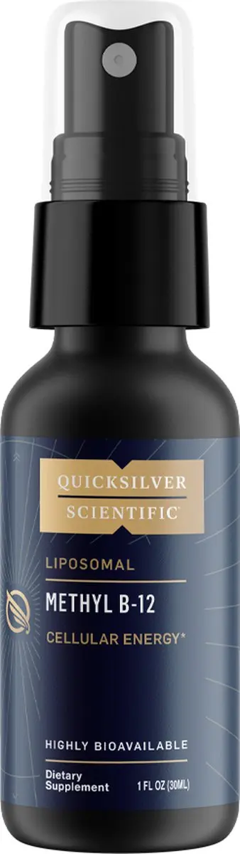 Quicksilver Liposomale Methyl B-12, 30ml.