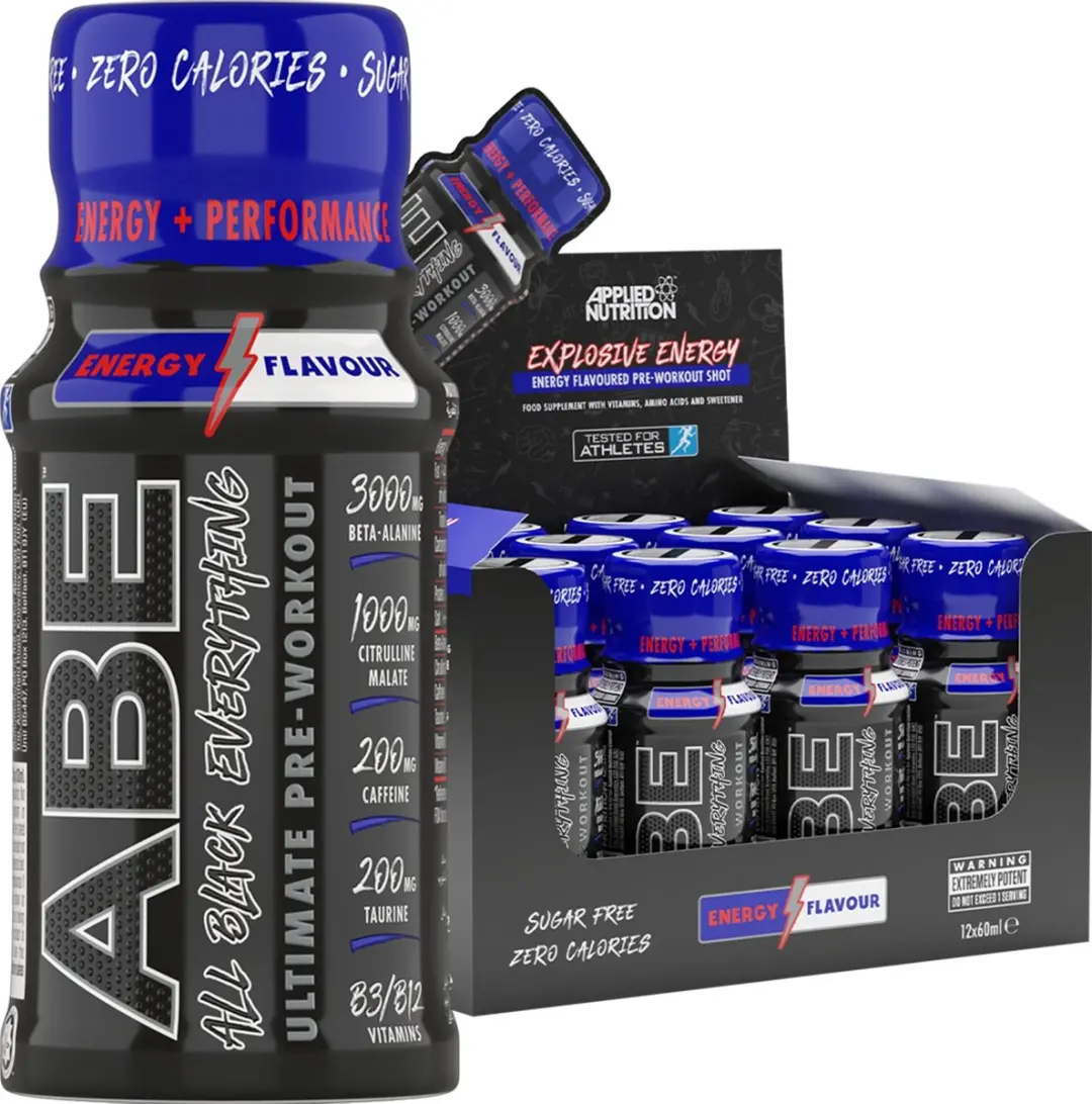 Applied Nutrition ABE Ultimate Pre-Workout Shot - 12x60ml - afbeelding 6 van 6