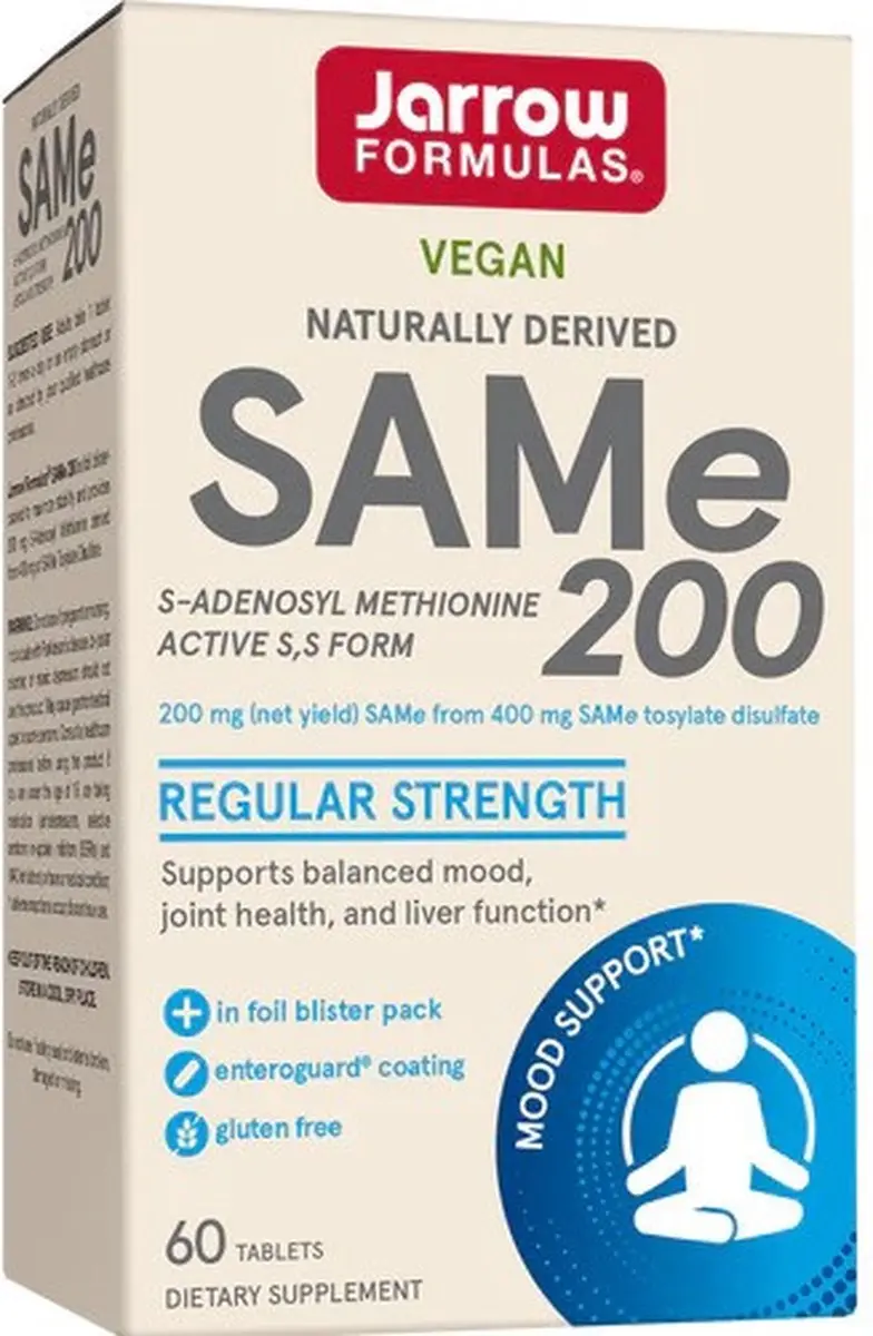 Jarrow Formulas SAM-e 200mg 60 Tabletten