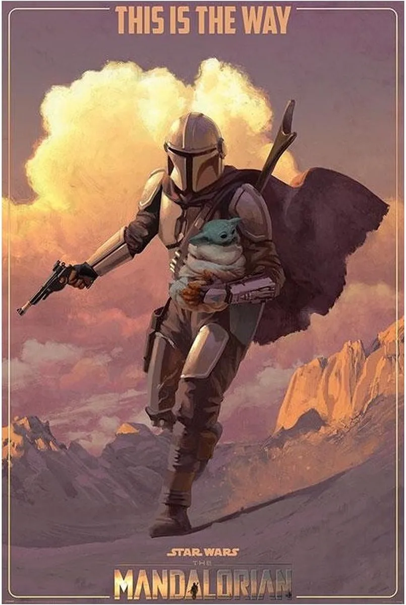 Star Wars The Mandalorian Maxi Poster