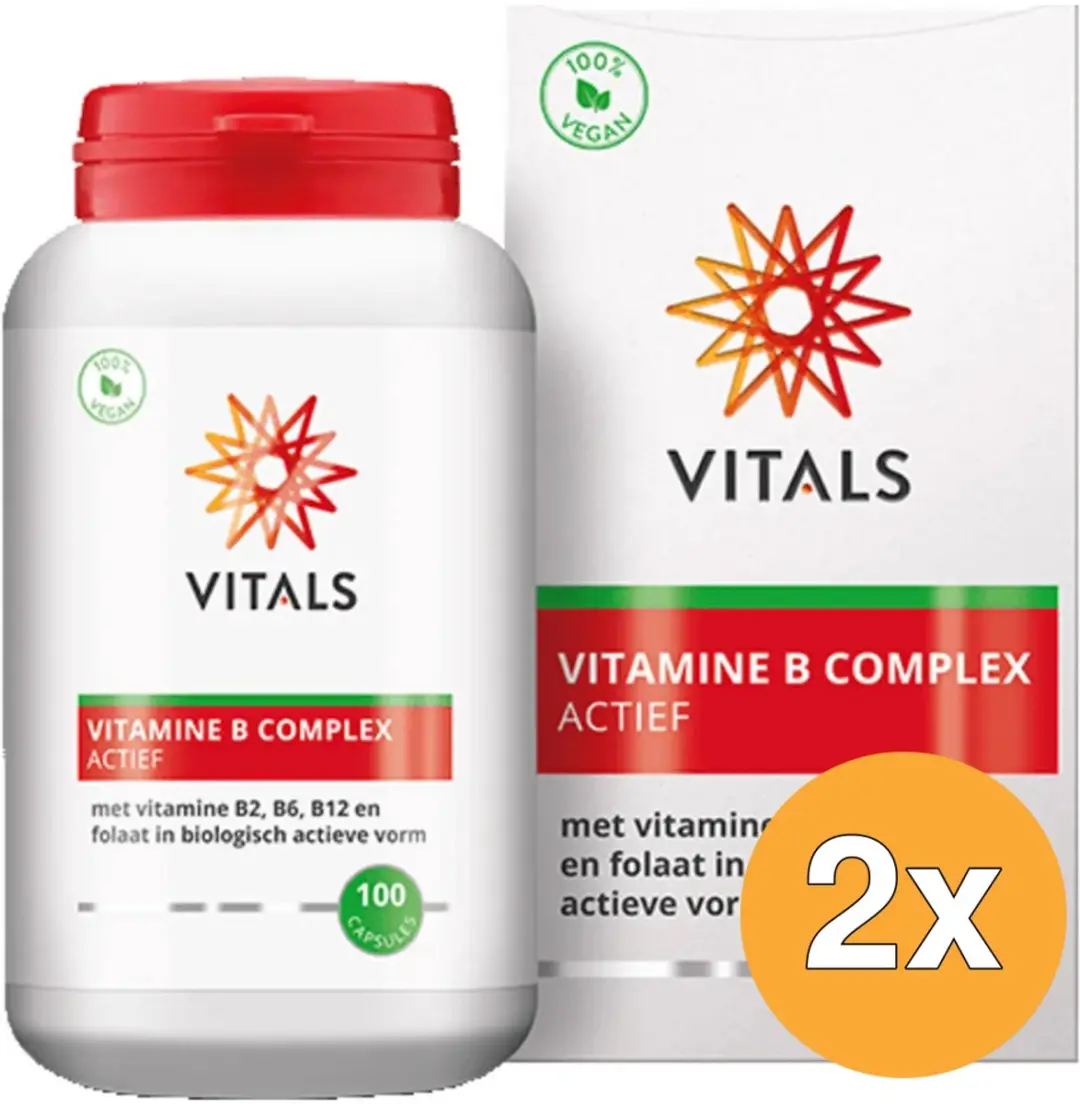 Vitals Vitamine B Complex Actief 200 Capsules