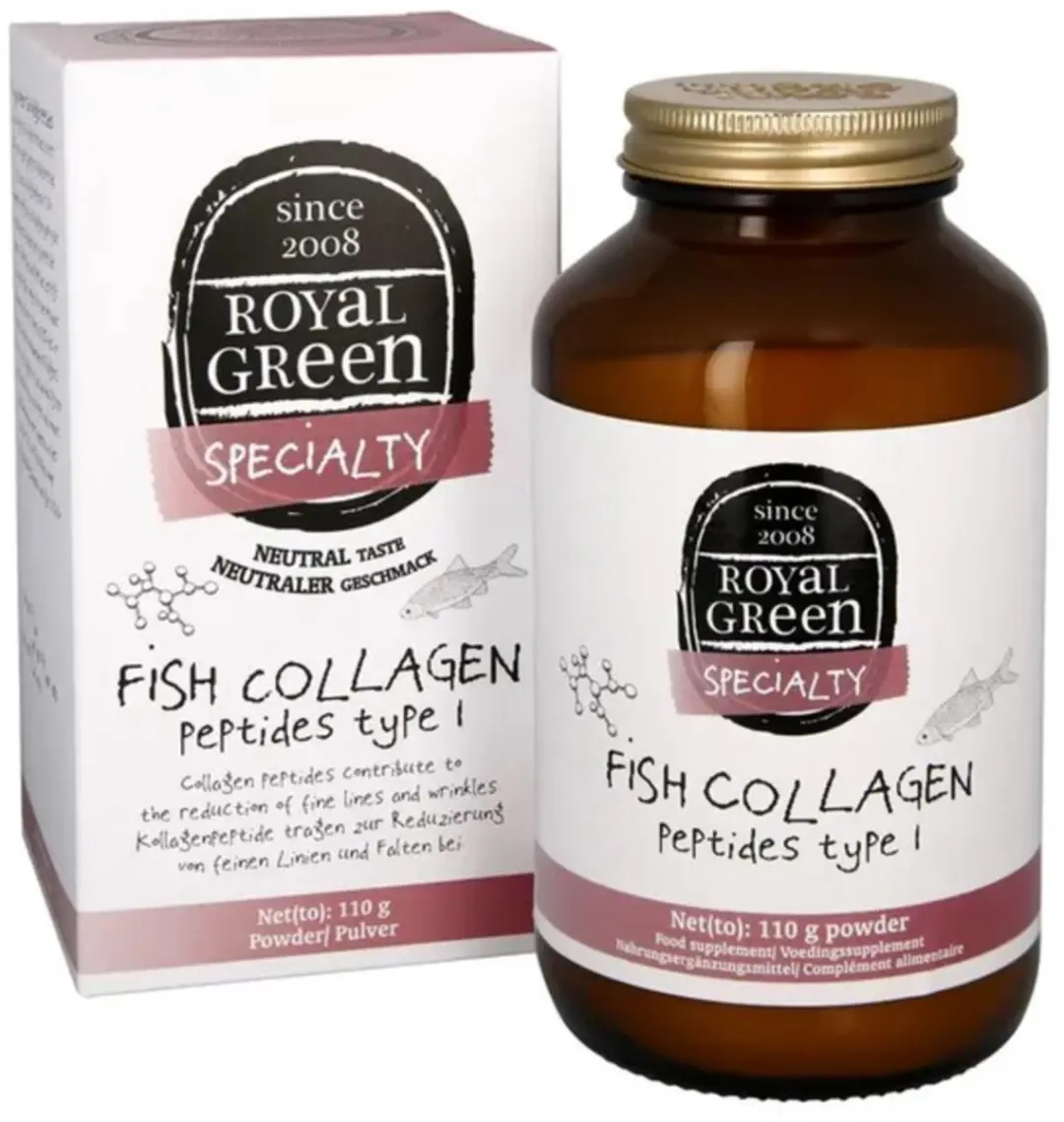 Royal Green Fish Collagen Peptides 110g