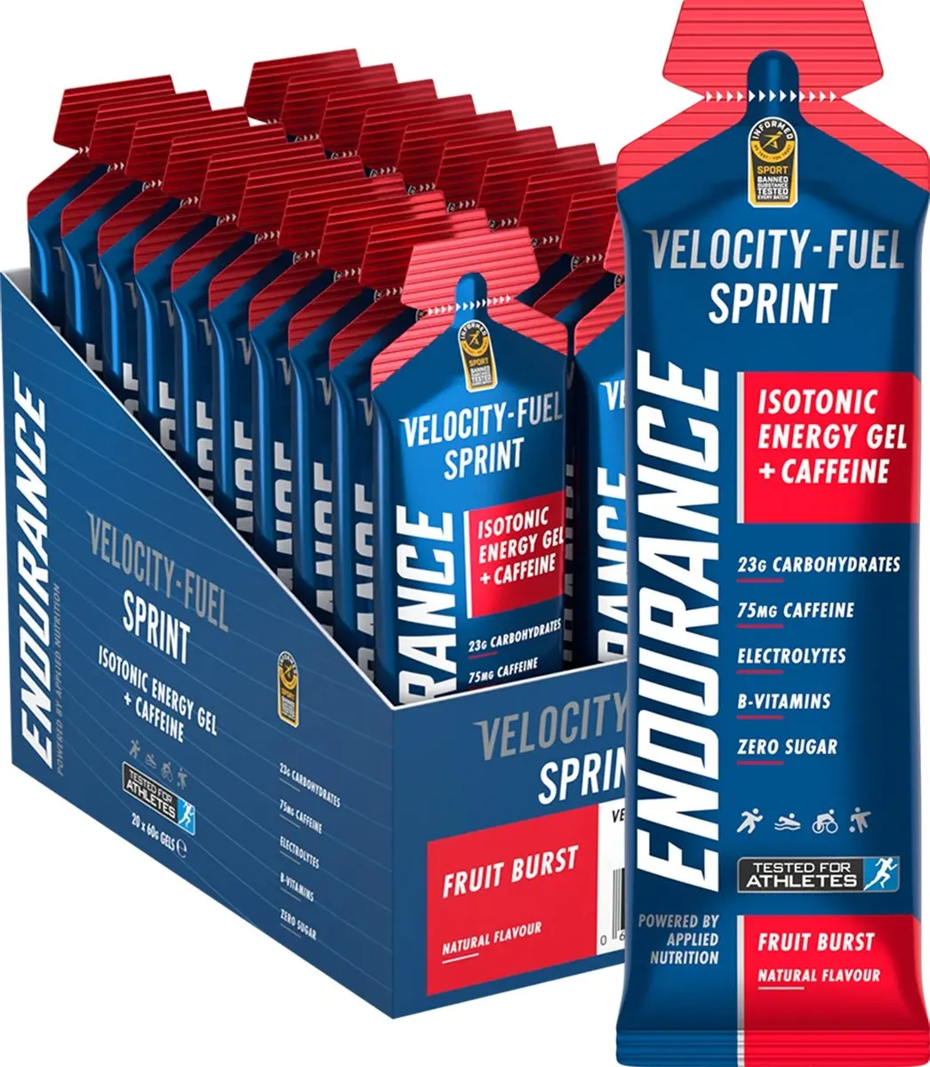Applied Nutrition Endurance Sprint Gel 20x60ml Fruit Burst