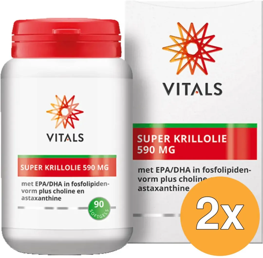 Vitals Super Krillolie 590mg