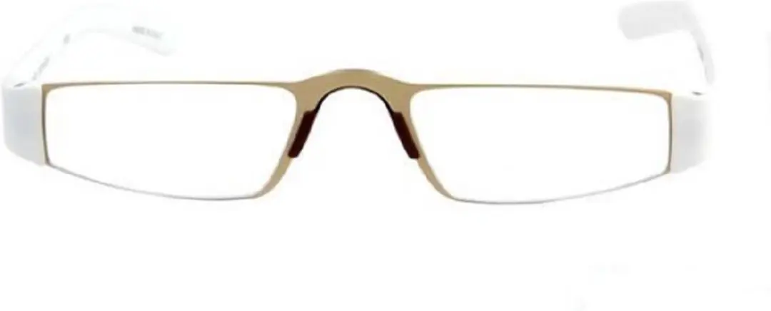 Porsche Design P8801 Leesbril - Matgoud/Wit +3.00