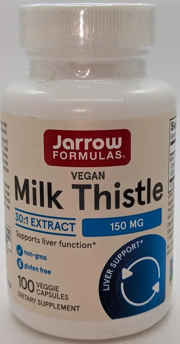 Jarrow Formulas Mariadistel 80% 100 Capsules - 150mg