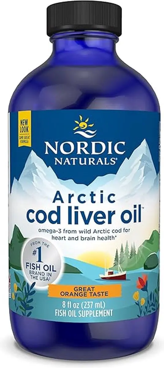 Nordic Naturals Arctische Levertraan Omega-3 237ml