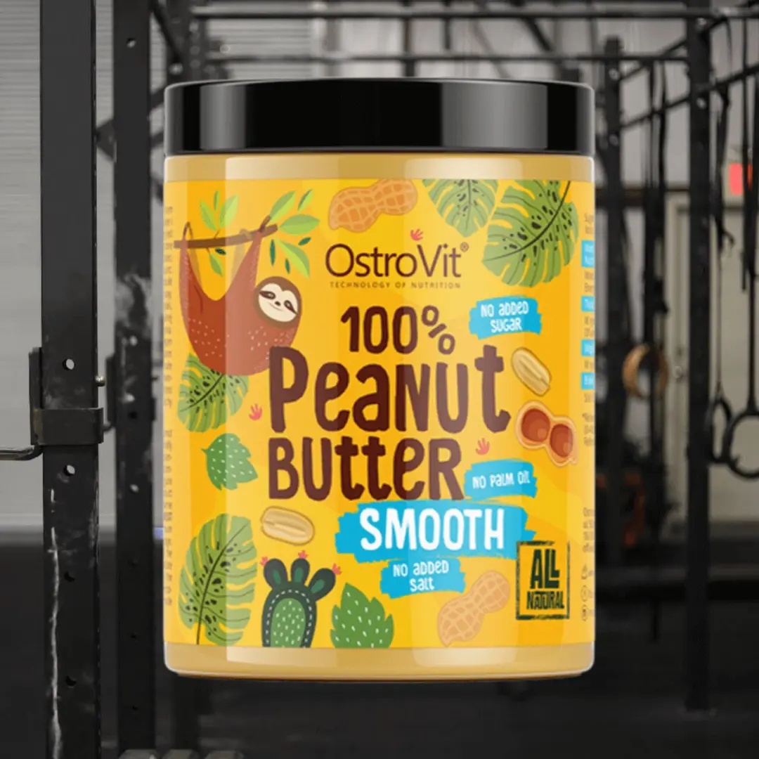 OstroVit Pindakaas 1000g - Smooth