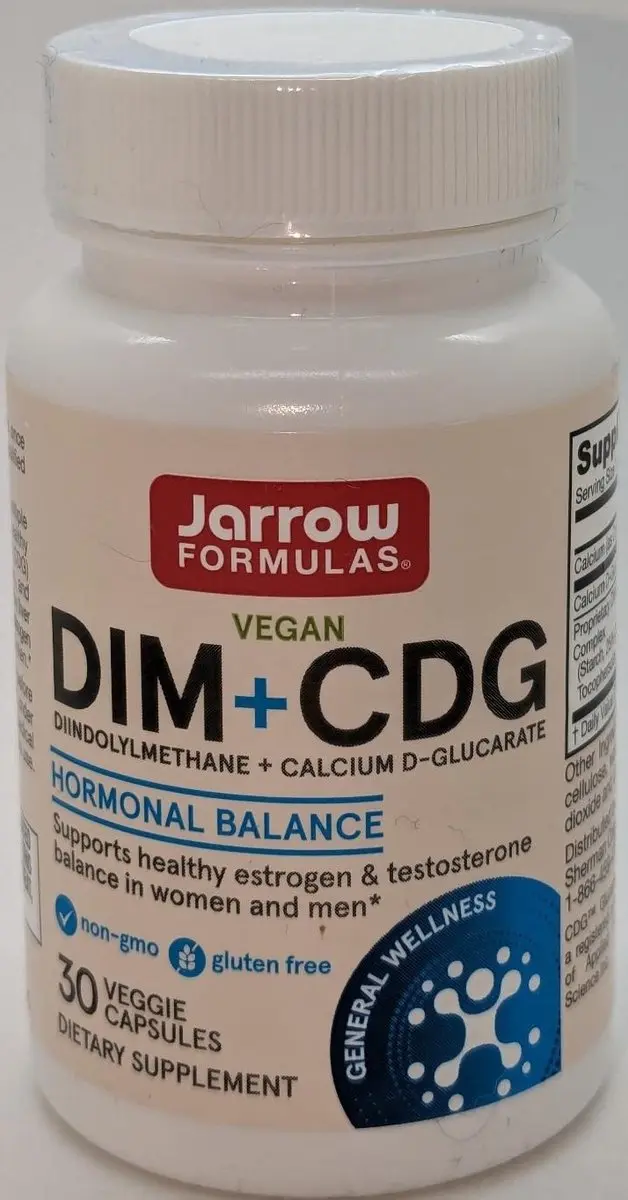 Jarrow Formulas DIM + Calcium D-Glucaraat 350mg