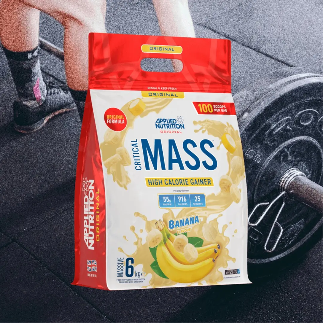 Applied Nutrition Critical Mass Mass Gainer 6000g - Banaan