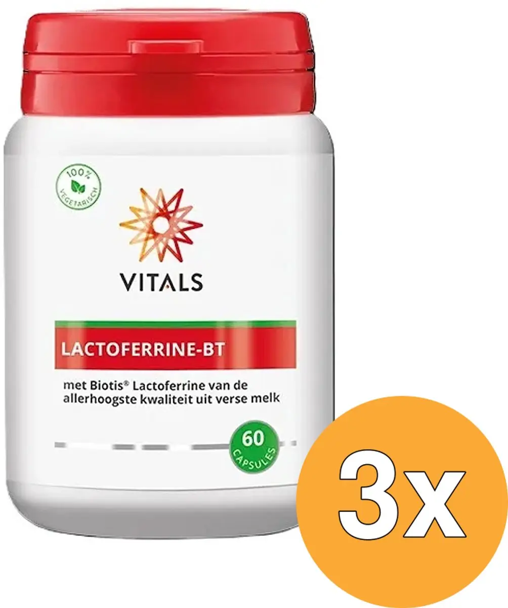 Vitals Lactoferrine-BT 180 Stuks