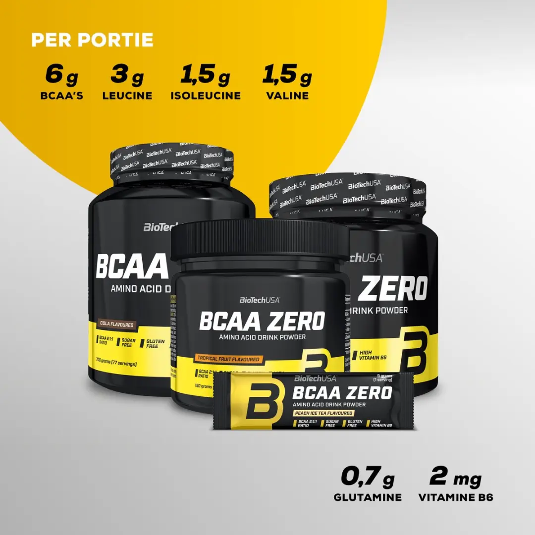 BioTechUSA BCAA Zero 360g - 40 Doses - Citroen Ice Tea