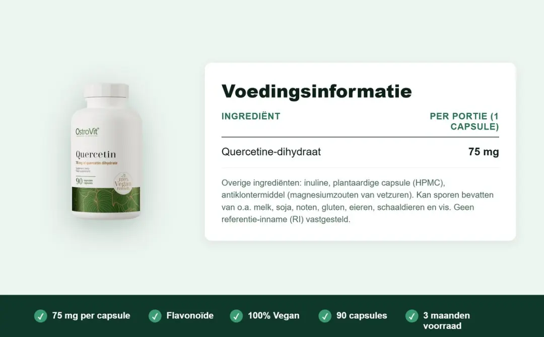 OstroVit Quercetine VEGE 90 Capsules